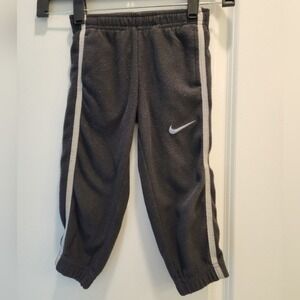 Kid's sz 3T Nike Therma-FIT Fleece‎ Jogger Pants Dark Gray Athletic Sweatpants